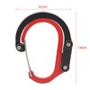 Carabiner Clip Outdoor Tactic Clasp Multifunctional Aluminium Alloy M Size