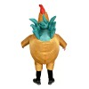 Disfraz Inflable De Gallo Musculoso Para Adulto