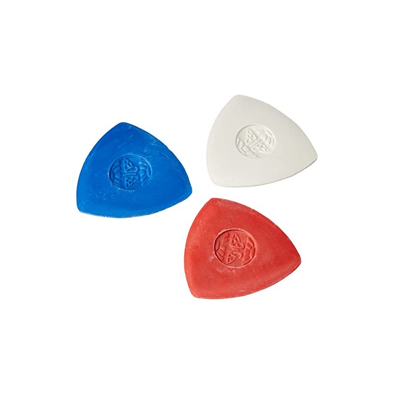 Creativ 100263 Tailor's Chalk Triangle - Set of 3 Red,