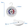 Lantelme Fridge Thermometer Temperature Indicator + - 50°C | With