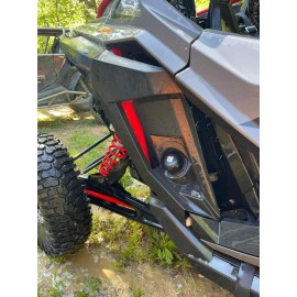 Polaris L&W Fab Rear Inner Fender Mud Guards for Polaris RZR Pro R (all trims)