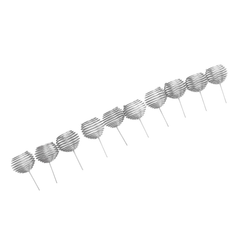 100pcs Fertilizer Mesh Basket Stainless Steel Garden Nutrition Cups Small