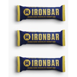 Marou Iron Bar 65% Cacao Protein Bar 3-Pack | Tropical Fruit, Cashews, Toasted Oats, And Dark Chocolate | Vietnam Single Origin, | 3 x 40g