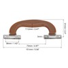 QUARKZMAN Luggage Handles 151 mm/5.94 Inch Plastic Pull Handle Travel