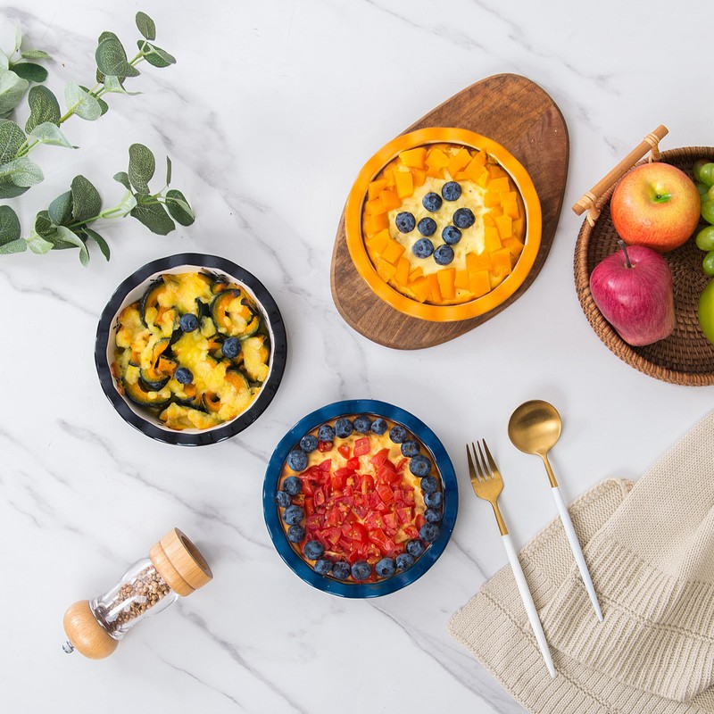 Wisenvoy Mini Pie Pans Ceramic Pie Plate Pie Pan Pie