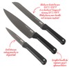 KUHN RIKON ICED Knives prep + chef + bread set