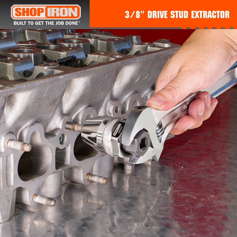 Shop Iron 16023 3/8" Drive Damaged Bolt and Stud Extractor