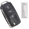 Chaexii VW Car Key Shell for Volkswagen Golf Beetle Jetta