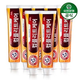 Arm&Hammer Yuhan Complete Care Toothpaste 178g x 6 / 암앤해머 유한양행 컴플리트케어 치약 178g x 6개