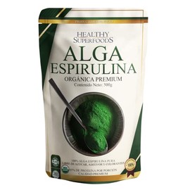 Alga Espirulina Orgánica 500g                                                                                                                         
