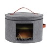 Samplife Hat Box,Hat Storage Box,Stackable Round Brim Hats Organizer Bag