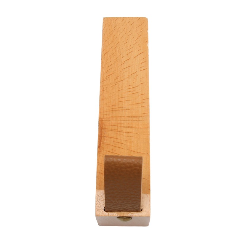 6pcs Door Stopper Wedge Polished Glossy Compact Wooden Firefighter Door