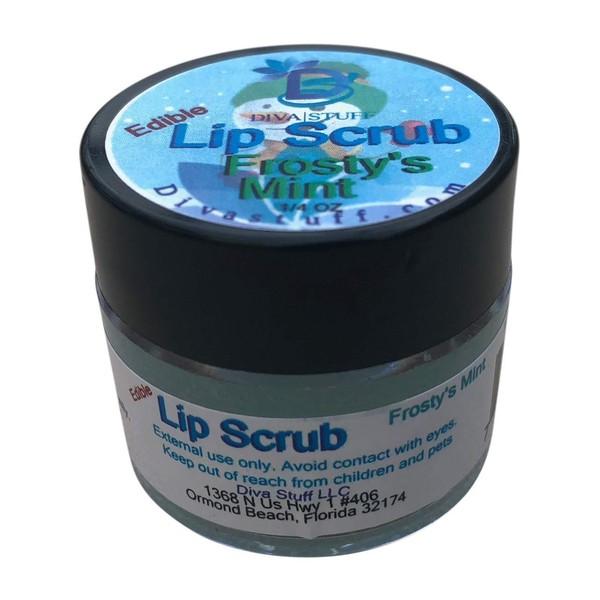 Diva Stuff Ultra Hydrating Lip Scrub for Soft Lips, Gentle