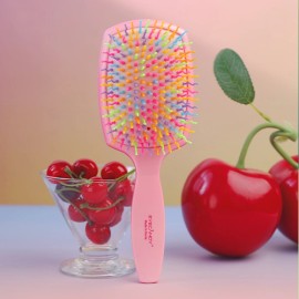 [EYECANDY] Rainbow Volume S Paddle Brush_Neo Pink