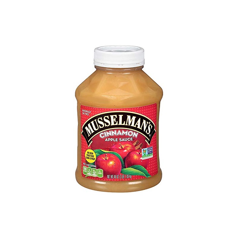 Musselman's Cinnamon Apple Sauce, 48 Ounces (Pack of 2)