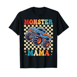 Monster Truck Mama Mom Family Matching Monster Truck Lovers T-Shirt
