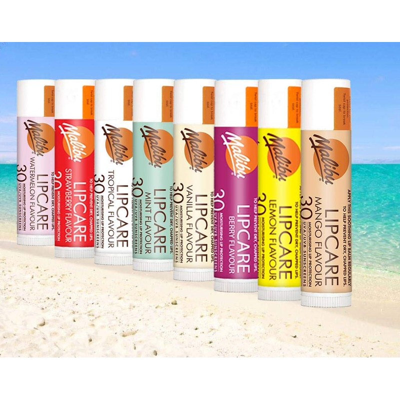 Malibu Sun Stick Lip Balm SPF 30 Mango Flavour by