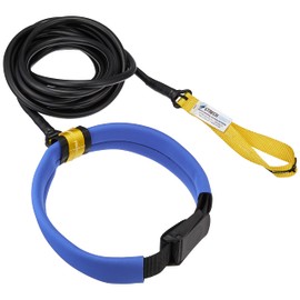Soltec-swim Training Tube for Swimming, Long Belt Slider, 25 M, 201519, Yellow, S (junior high school students)