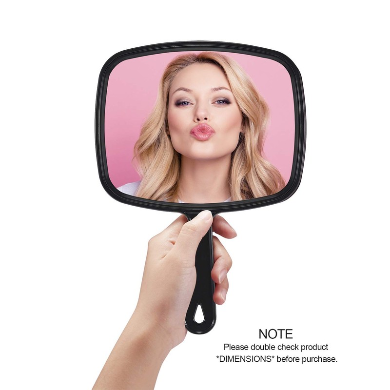 PROTECLE Hand Mirror, 9.3" L x 6.7" W Salon Barber