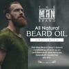 The Man Brand Beard Oil for Moisturizing, Grooming Beard and