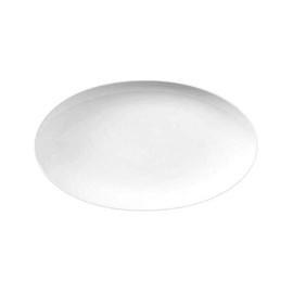 Seltmann Lido Serving Plate, Oval, White, 24 cm x 14.5 cm, 1-Piece