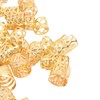200 Anillos para el Pelo de Rastas, Patrones Exquisitos Ahuecados,