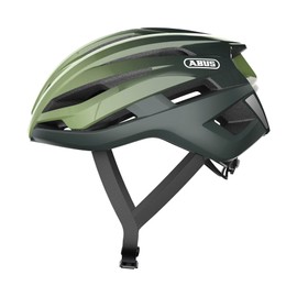 ABUS StormChaser Road Bike Helmet - Lightweight and Comfortable Professional Cycling Helmet for Men and Women - Opal Green, Size L