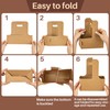 MAQIHAN 2 Cup Drink Carrier with Handle - 20Pcs Disposable