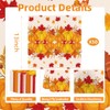 Servilletas de papel de hojas de arce de calabaza de