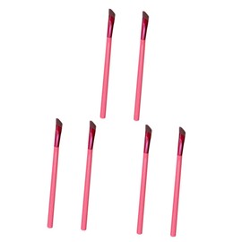 LALAFINA 6pcs Angled Eyebrow Makeup Brush for Women Versatile Cosmetics Tools for Filling Shaping Applying Eyeliner Design for Makeup