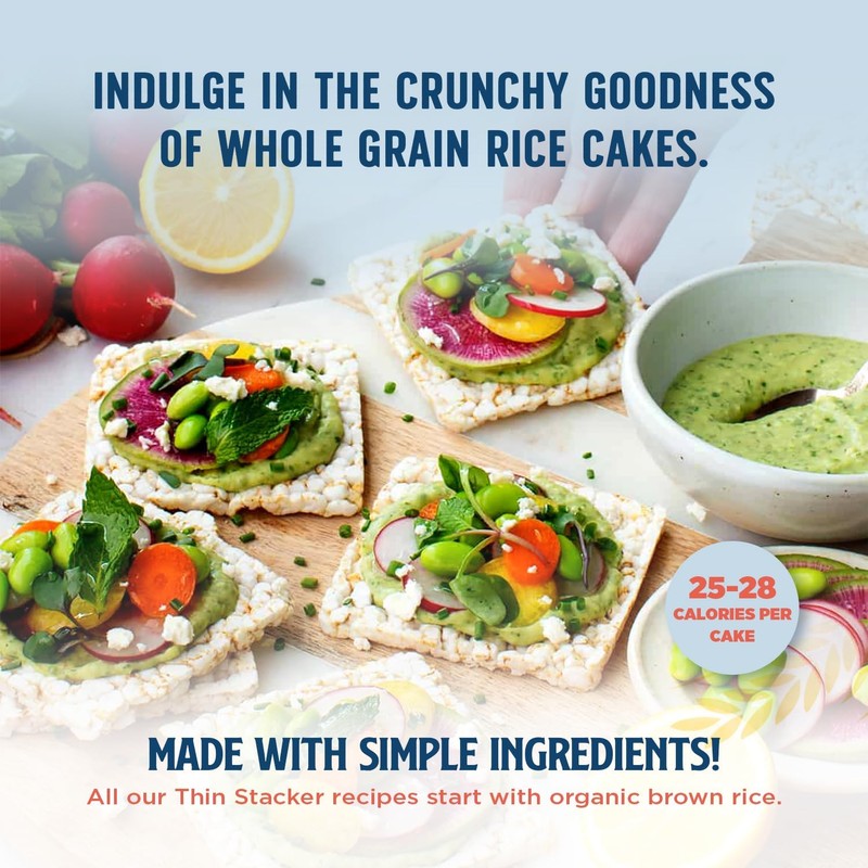 Lundberg Thin Brown Rice Cakes Variety 3-Pack – Regenerative Organic