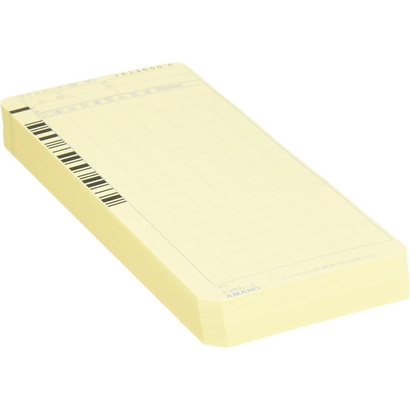 アマノ タイムカード PJRカード