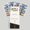 Lantern Press Dewey Beach, Delaware, Destinations Sign (52 Playing Cards,
