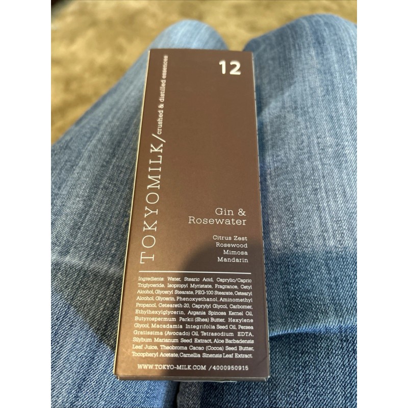 TokyoMilk Gin Rosewater Handcreme Bon Bon Shea Butter Lotion By