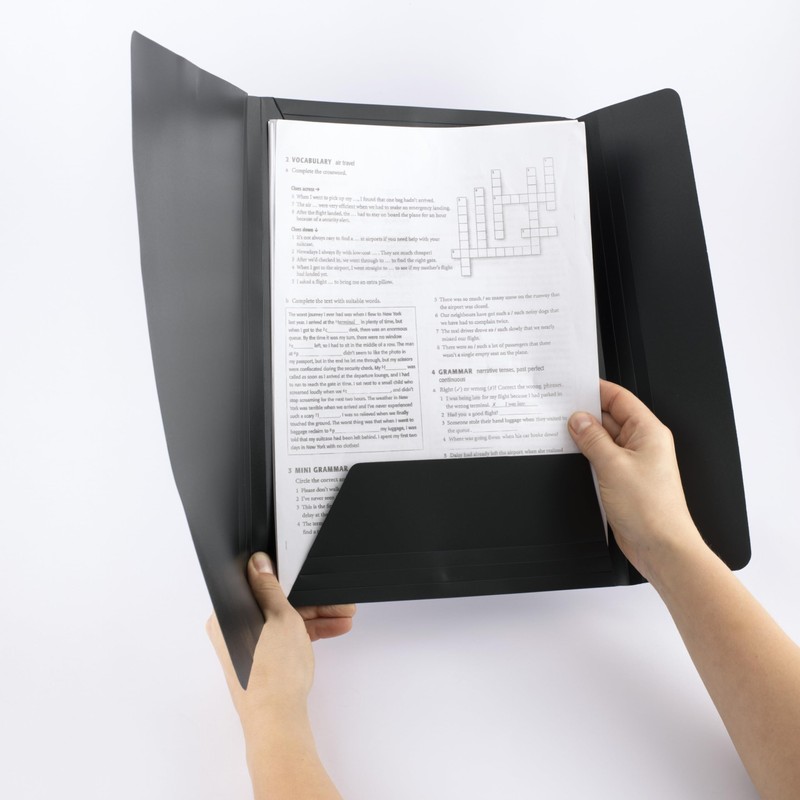 D.RECT 9082 Portfolio Folder, PP with Elastic Band, Elastic Folder