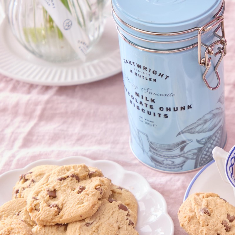 Cartwright & Butler - Chocolate Chunk Biscuits Tin