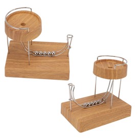 Cocoarm Perpetuum Mobile Desk Toy, Educational Touch Switch, Low Noise Stress Relief, Simple Shape, Unique Design for Adults