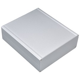 Aluminium Casing, Aluminium Housing Electronics, Metal Housing Empty Housing, Electronic DIY, PCB Board Housing Black - 7.9 x 7 x 2.4 Inches (LWH)