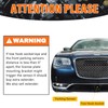 Front License Plate Holder No-Drill License Plate Bracket Mount Anti-Theft