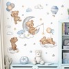 decalmile decalmile Bear Sleeping on The Moon Wall Decals Hot
