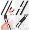 12 x Clothes Covers with Zip, Dustproof, Waterproof, Moisture-Proof, Dust-Proof,