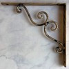 MASOUDITRADING Shelf Bracket, Metal Fittings, Iron Bracket, L-Shaped Angle (1