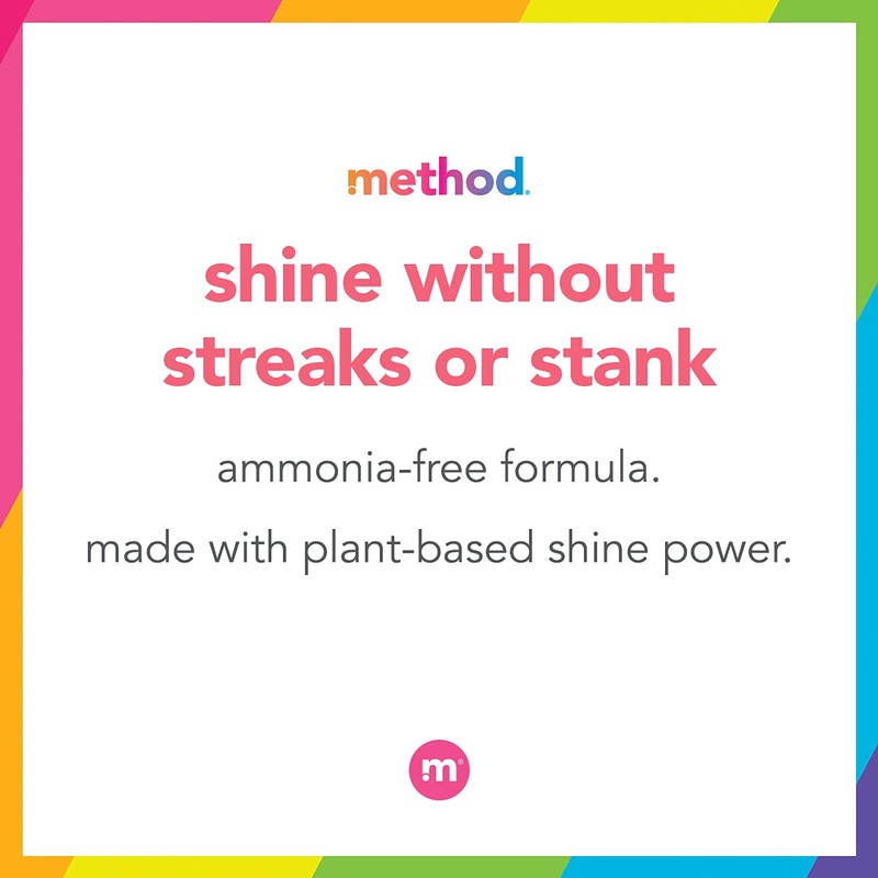 Method Glass Cleaner, Mint, 28 Ounce, 4 Pack, Packaging May