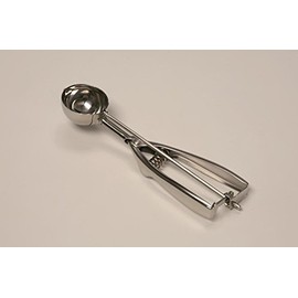KELOmat ice cream scoop, ice cream spoon, Ice Scoop, ice server, 4.5 cm, stainless steel