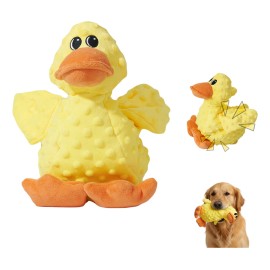 Patito De Peluche Chillón Para Perros Juguete Interactivo M Amarillo Pato