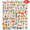 103 PCS Christmas Tropical Luau Aloha Temporary Tattoos Theme Birthday