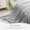 Exclusivo Mezcla Large Flannel Fleece Throw Blanket, 127x178 CM Sofa