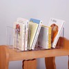 Funklu Transparent Acrylic Shelf Divider, Multifunctional Shelf Divider, 32 x