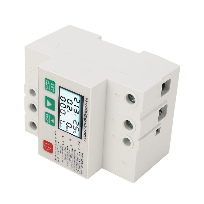 Smart WiFi Circuit Breaker Over Under Voltage Leakage Lightning Protector