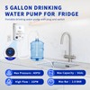 Verbesserte Bottled Water Dispenser Pump System for Home，2L Flow Drinking